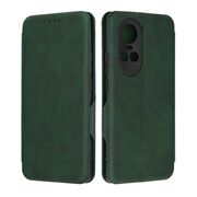 Husa tip carte pentru Oppo Reno 10, Reno 10 Pro Smart Wallet fata - spate protectie 360 - verde