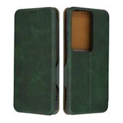 Husa tip carte pentru Oppo Reno 11F Smart Wallet fata - spate protectie 360 - verde