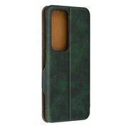 Husa tip carte pentru Oppo Reno 12 Smart Wallet fata - spate protectie 360 - verde