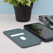 Husa tip carte pentru Poco F6 Smart Wallet fata - spate protectie 360 - verde