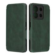 Husa tip carte pentru Xiaomi Redmi Note 13 5G Smart Wallet fata - spate protectie 360 - verde
