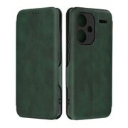 Husa tip carte pentru Xiaomi Redmi Note 13 Pro+ Plus 5G Smart Wallet fata - spate protectie 360 - verde