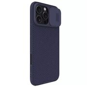 Husă Premium pentru  iPhone 16 Pro Max cu slider pentru protectia lentilelor anti-amprente - mov
