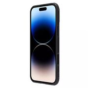 Husă Premium pentru  iPhone 16 Pro Max cu slider pentru protectia lentilelor anti-amprente - negru