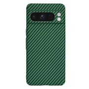Husa pentru  Google Pixel 8 Pro CarbonFiber UltraSlim, Lightweight, verde