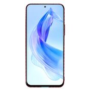 Husa pentru  Honor 90 lite CarbonFiber UltraSlim, Lightweight, rosu