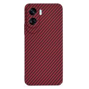 Husa pentru  Honor 90 lite CarbonFiber UltraSlim, Lightweight, rosu