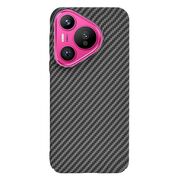 Husa pentru  Huawei Pura 70 CarbonFiber UltraSlim, Lightweight, negru