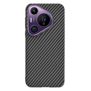 Husa pentru  Huawei Pura 70 Pro CarbonFiber UltraSlim, Lightweight, negru