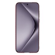 Husa pentru  Huawei Pura 70 Pro CarbonFiber UltraSlim, Lightweight, rosu