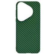 Husa pentru  Huawei Pura 70 Pro CarbonFiber UltraSlim, Lightweight, verde