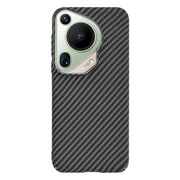 Husa pentru  Huawei Pura 70 Ultra CarbonFiber UltraSlim, Lightweight, negru