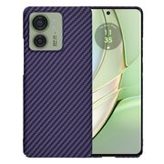 Husa pentru  Motorola Edge 40 CarbonFiber UltraSlim, Lightweight, mov
