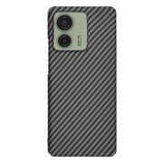 Husa pentru  Motorola Edge 40 CarbonFiber UltraSlim, Lightweight, negru