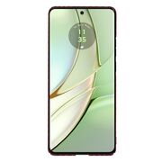 Husa pentru  Motorola Edge 40 CarbonFiber UltraSlim, Lightweight, rosu