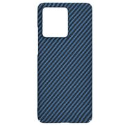 Husa pentru  Motorola Edge 40 NEO CarbonFiber UltraSlim, Lightweight, albastru