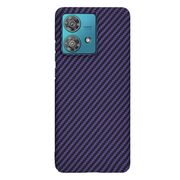 Husa pentru  Motorola Edge 40 NEO CarbonFiber UltraSlim, Lightweight, mov