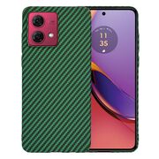 Husa pentru  Motorola Moto G84 CarbonFiber UltraSlim, Lightweight, verde