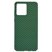 Husa pentru  Motorola Moto G84 CarbonFiber UltraSlim, Lightweight, verde