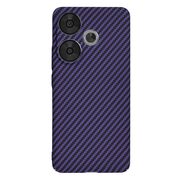 Husa pentru  Poco F6 CarbonFiber UltraSlim, Lightweight, mov