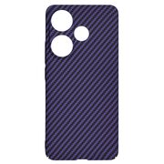 Husa pentru  Poco F6 CarbonFiber UltraSlim, Lightweight, mov