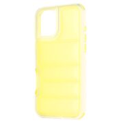 Husa pentru  iPhone 16 Plus Air Cusion anti-shock, Dazzling - galben