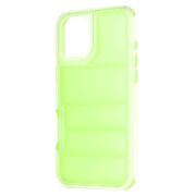 Husa pentru  iPhone 16 Plus Air Cusion anti-shock, Dazzling - verde