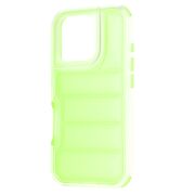 Husa pentru  iPhone 16 Pro Air Cusion anti-shock, Dazzling - verde