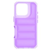 Husa pentru  iPhone 16 Pro Air Cusion anti-shock, Dazzling - violet