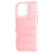 Husa pentru  iPhone 16 Pro Max Air Cusion anti-shock, Dazzling - roz