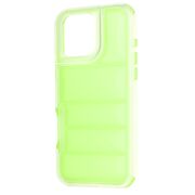 Husa pentru  iPhone 16 Pro Max Air Cusion anti-shock, Dazzling - verde