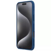 Husa pentru  iPhone 16 Pro anti-shock Premium Shield Frost - albastru