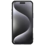 Husa pentru  iPhone 16 Pro anti-shock Premium Shield Frost - negru