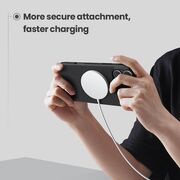 Husa pentru iPhone 16 Pro Max MagSafe Frosted Shield Pro Magnetic - negru