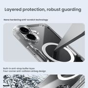 Husa pentru iPhone 16 compatibila MagSafe anti shock - albastru