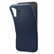 Husa Spigen - liquid air - iphone 16 - navy blue