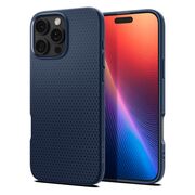 Husa Spigen - liquid air - iphone 16 pro - navy blue