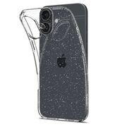 Husa Spigen - liquid crystal glitter - iphone 16 plus - crystal quartz