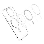 Husa premium pentru  iPhone 16 Pro Spigen Liquid Crystal cu MagSafe - transparent