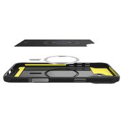 Husa premium pentru  iPhone 16 Plus Spigen Rugged Armor MagSafe - negru