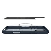 Husa premium pentru  iPhone 16 Pro Max Spigen Thin Fit MagSafe - albastru
