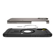 Husa premium pentru  iPhone 16 Spigen Tough Armor MagSafe - maro