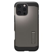 Husa premium pentru  iPhone 16 Pro Spigen Tough Armor MagSafe - gri