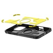 Husa premium pentru  iPhone 16 Pro Max Spigen Tough Armor MagSafe - negru