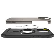 Husa premium pentru  iPhone 16 Pro Max Spigen Tough Armor MagSafe - maro