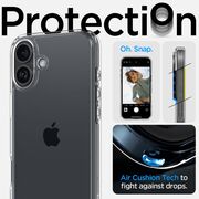 Husa premium pentru  iPhone 16 Spigen Ultra Hybrid - transparent