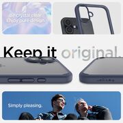 Husa premium pentru  iPhone 16 Spigen Ultra Hybrid transparent - albastru