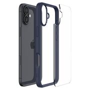 Husa premium pentru  iPhone 16 Spigen Ultra Hybrid transparent - albastru