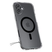 Husa premium pentru  iPhone 16 Spigen Ultra Hybrid MagSafe transparent - negru denim