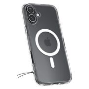 Husa premium pentru  iPhone 16 Plus Spigen Ultra Hybrid MagSafe - alb